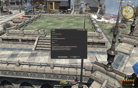 housing lottery schedule ffxiv|the lott draw schedule.
